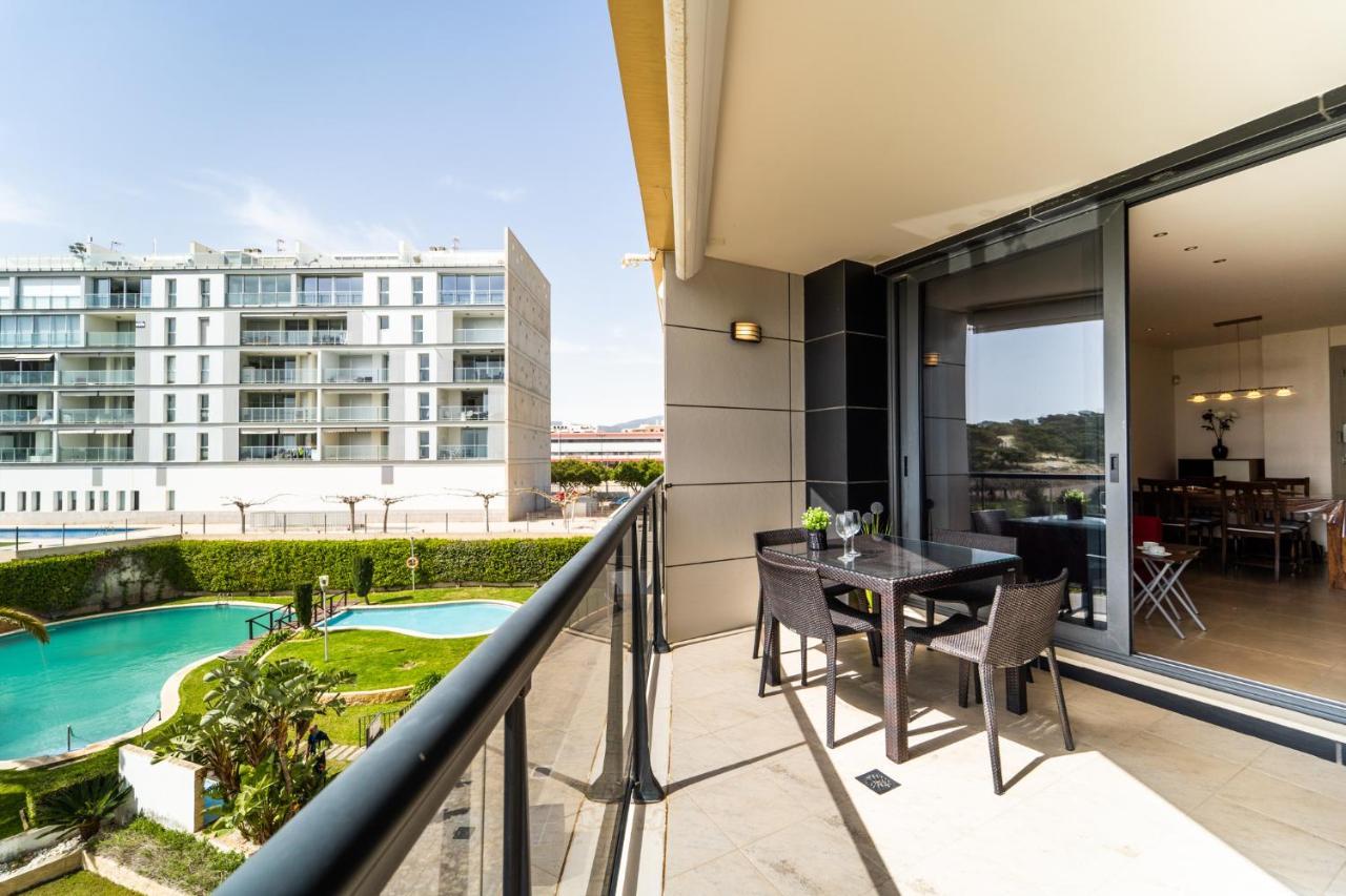 Primera Linea De Mar Con Piscina, Gimnasio Y Parking 2 Hab Y 2 Banos La Vila Joiosa Extérieur photo
