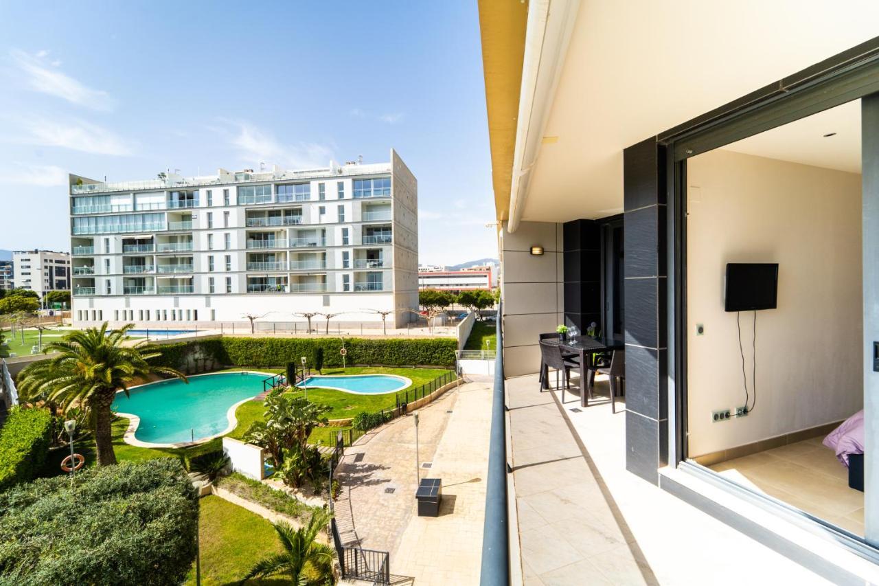 Primera Linea De Mar Con Piscina, Gimnasio Y Parking 2 Hab Y 2 Banos La Vila Joiosa Extérieur photo