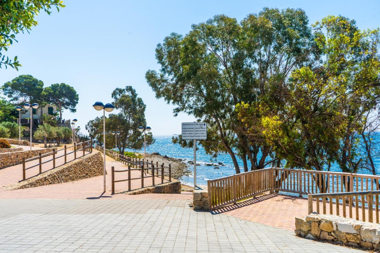 Primera Linea De Mar Con Piscina, Gimnasio Y Parking 2 Hab Y 2 Banos La Vila Joiosa Extérieur photo