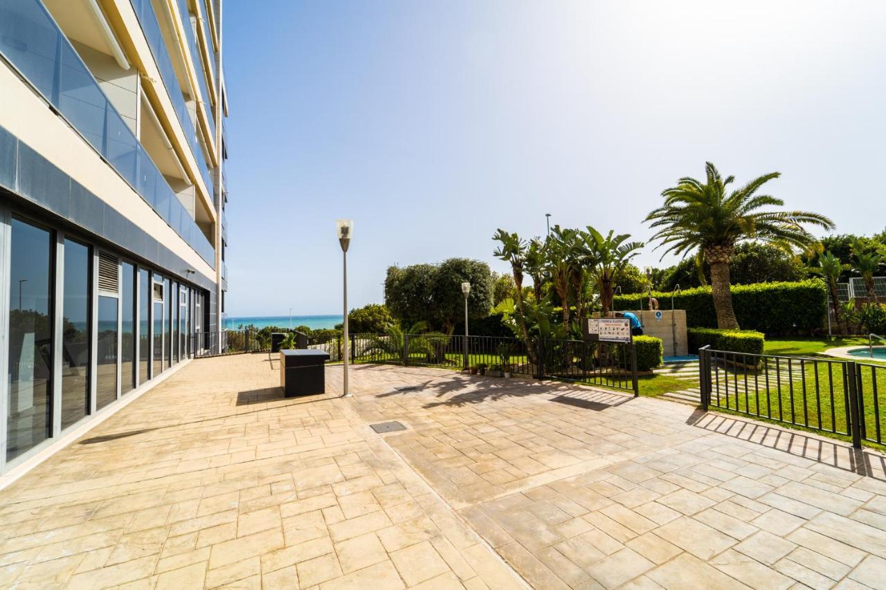 Primera Linea De Mar Con Piscina, Gimnasio Y Parking 2 Hab Y 2 Banos La Vila Joiosa Extérieur photo