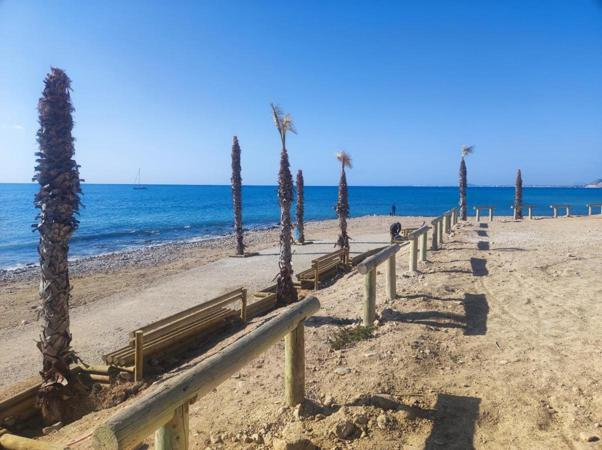 Primera Linea De Mar Con Piscina, Gimnasio Y Parking 2 Hab Y 2 Banos La Vila Joiosa Extérieur photo